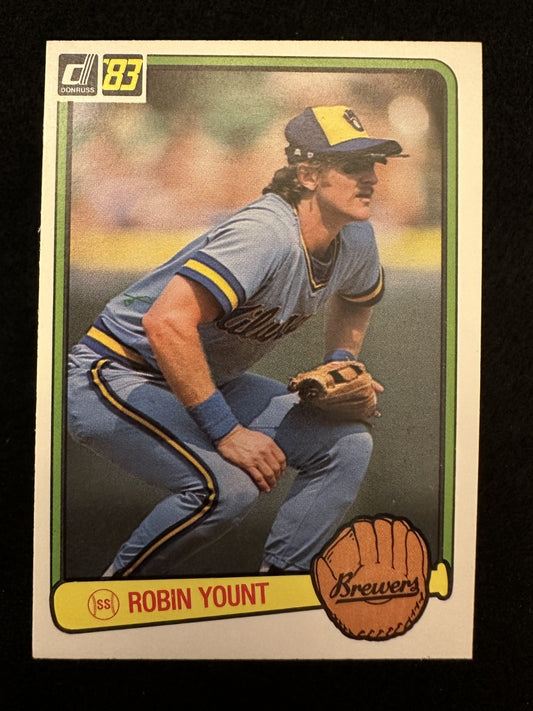 1983 Donruss Robin Yount (#258) NM HOFer, Brewers Legend ^GRUMPYBUCK^