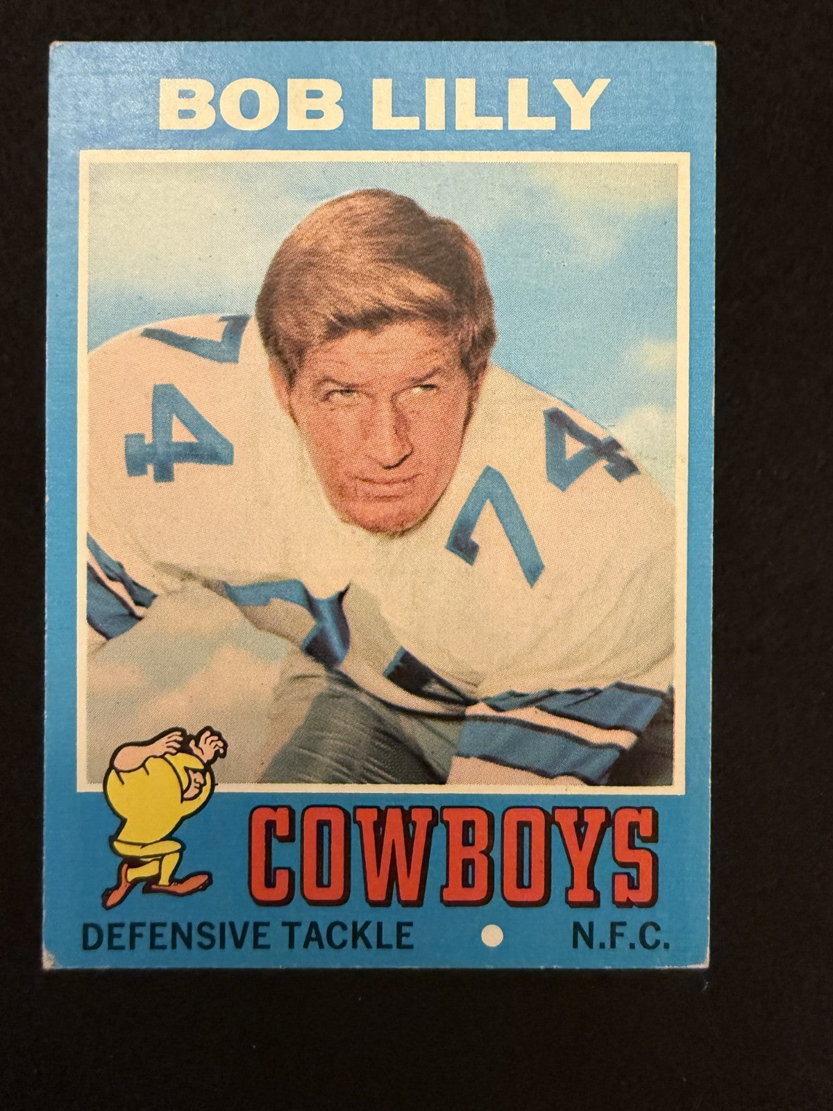 1971 Topps Bob Lilly (#144) VG HOFer, Cowboys Great ^GRUMPYBUCK^