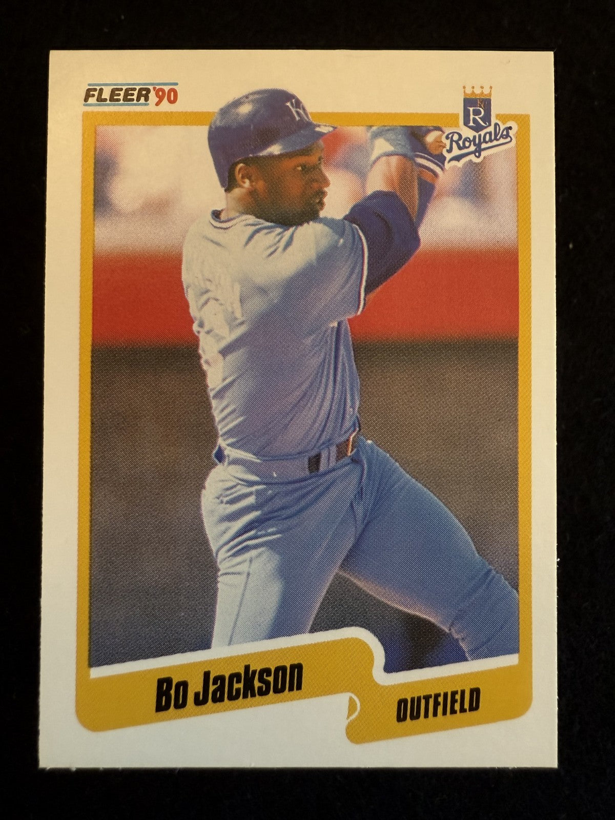 1990 Fleer Bo Jackson (#110) NM Royals Star, All Star MVP ^GRUMPYBUCK^