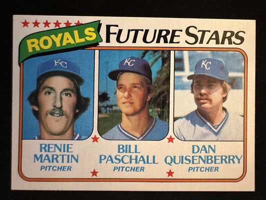 1980 Topps Royals Future Stars (#667) NM Quisenberry Rookie Card ^GRUMPYBUCK^
