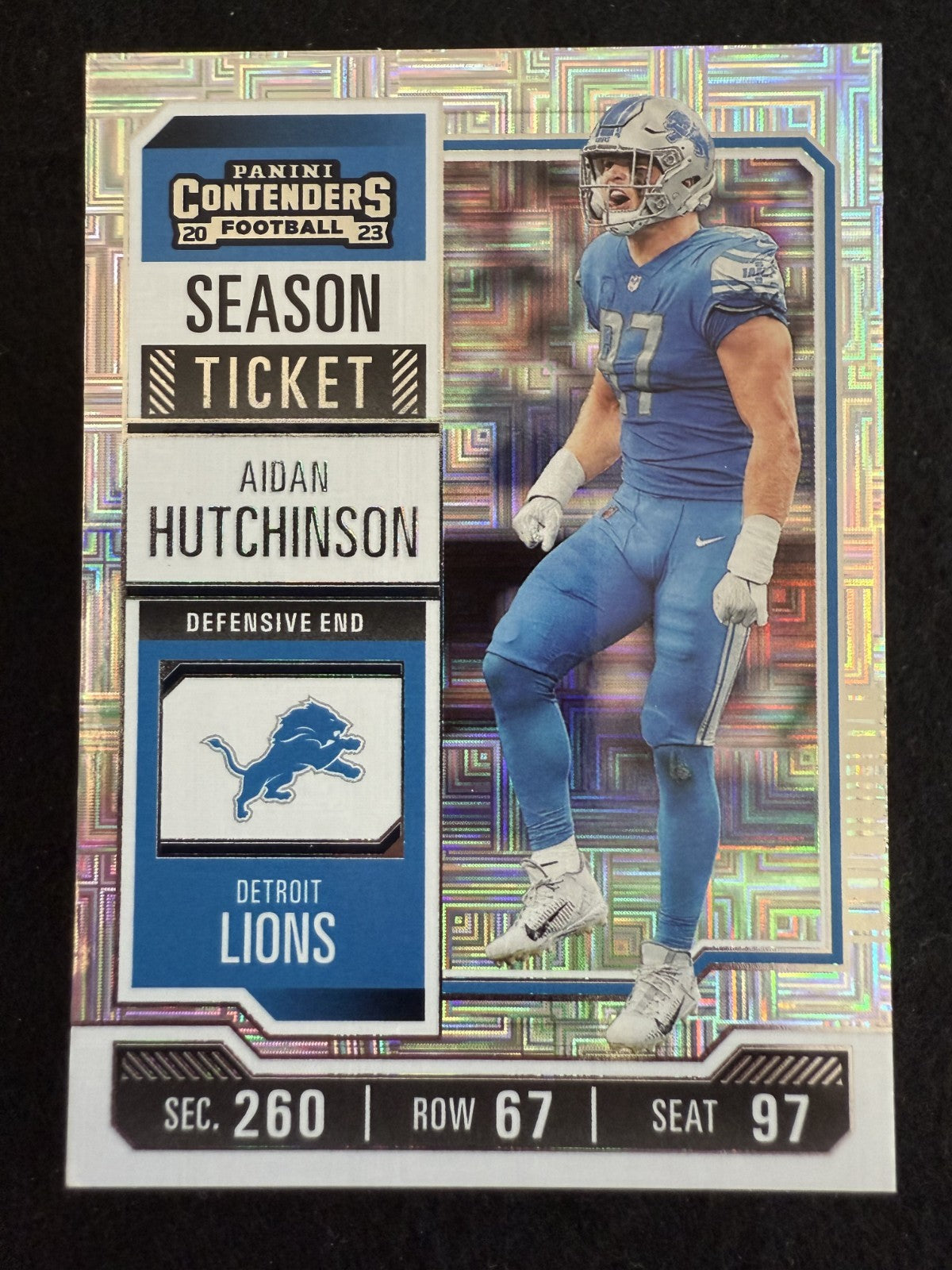 2023 Panini Contenders Season Ticket Aidan Hutchinson (#33) MINT ^GRUMPYBUCK^