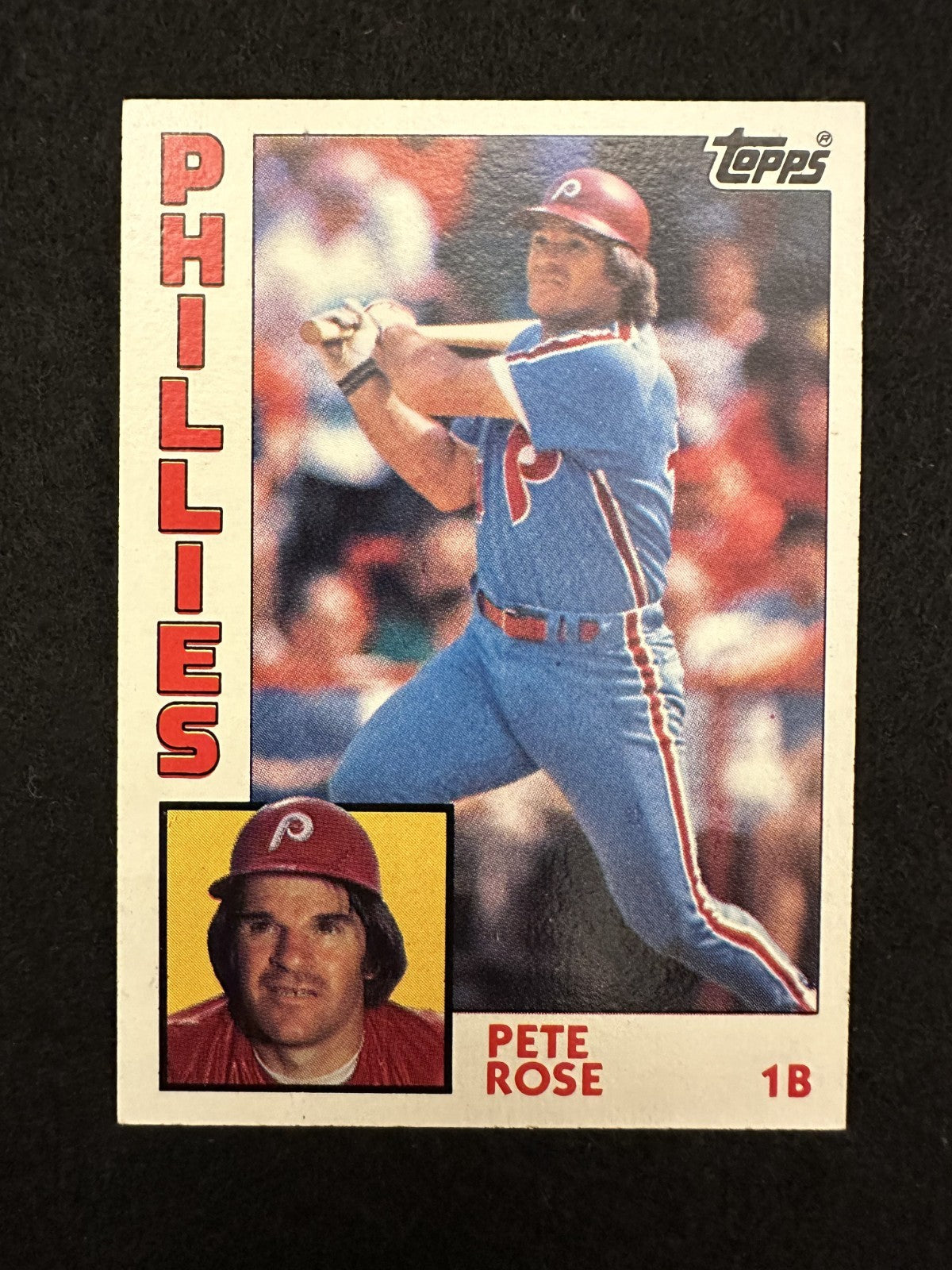 1984 Topps Pete Rose (#300) EX Hit King, Charlie Hustle ^GRUMPYBUCK^