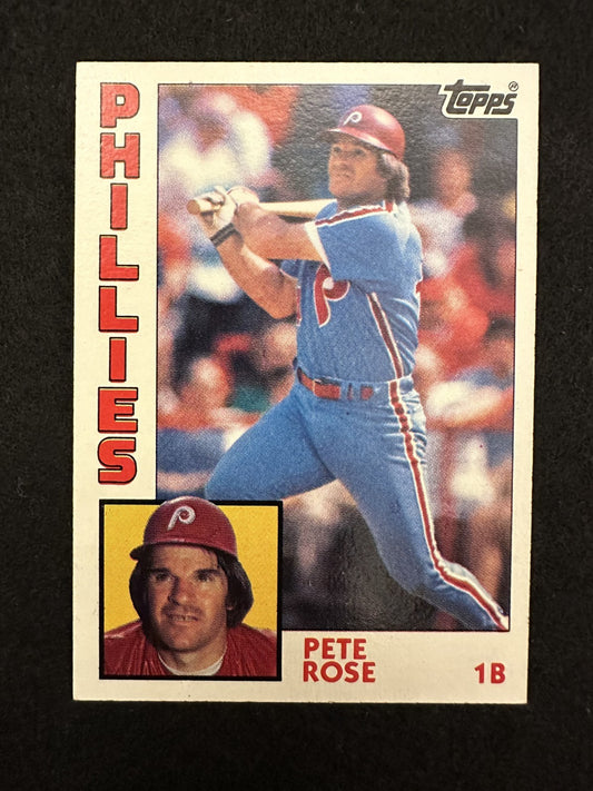 1984 Topps Pete Rose (#300) EX Hit King, Charlie Hustle ^GRUMPYBUCK^
