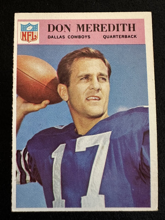 1966 Philadelphia Don Meredith (#61) EX Pro Bowler, Cowboys Great ^GRUMPYBUCK^