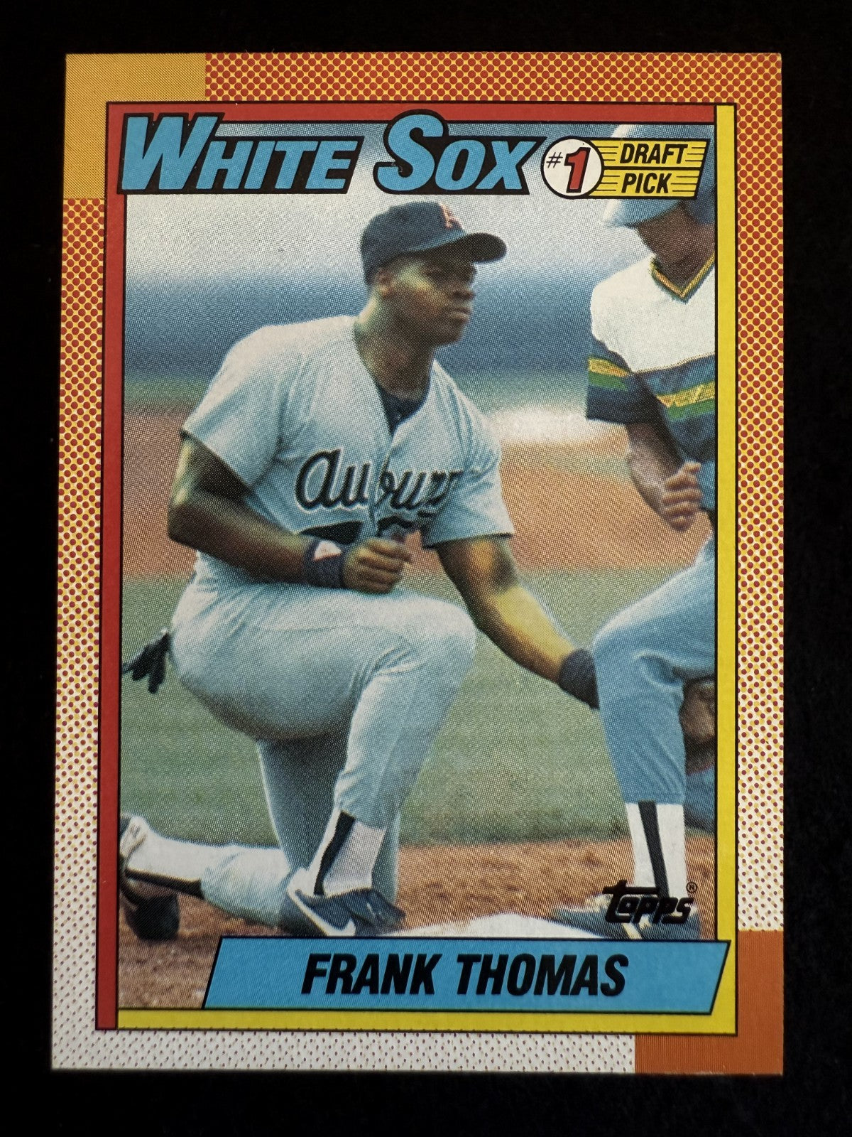 1990 Topps Frank Thomas (#414) NM Rookie Card, HOFer ^GRUMPYBUCK^