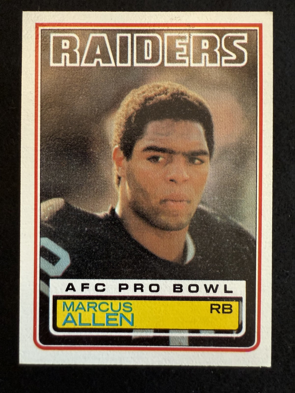 1983 Topps Marcus Allen (#294) NM Rookie Card, HOFer ^GRUMPYBUCK^