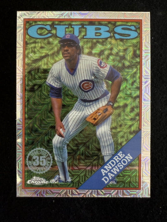2023 Topps Series 2 Chrome Silver Mojo Andre Dawson (#2T88C-24) MINT