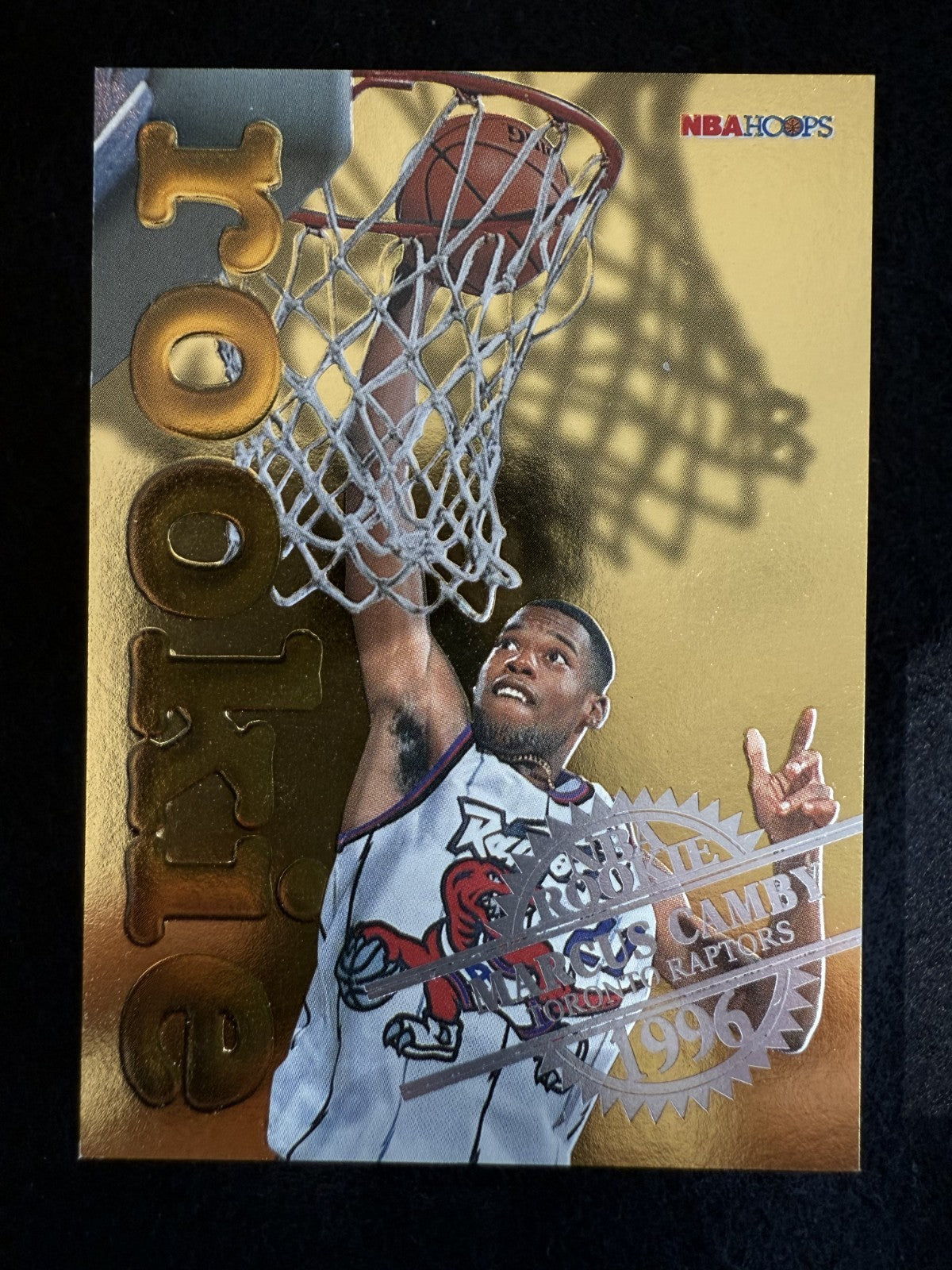 1996-97 Hoops Marcus Camby (#4) NM Rookie Card, Defensive Standout ^GRUMPYBUCK^
