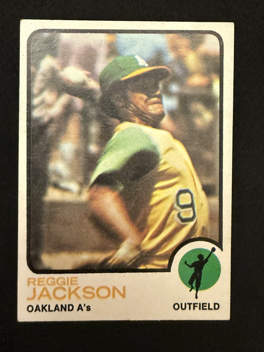 1973 Topps Reggie Jackson (#255) EX HOFer, Slugger, Mr. October ^GRUMPYBUCK^
