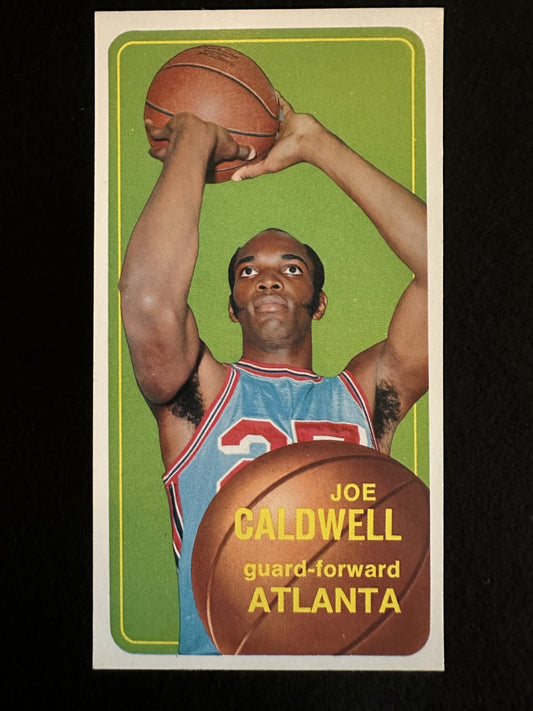 1970-71 Topps Joe Caldwell (#37) NM All-Star, Hawks ABA/NBA ^GRUMPYBUCK^