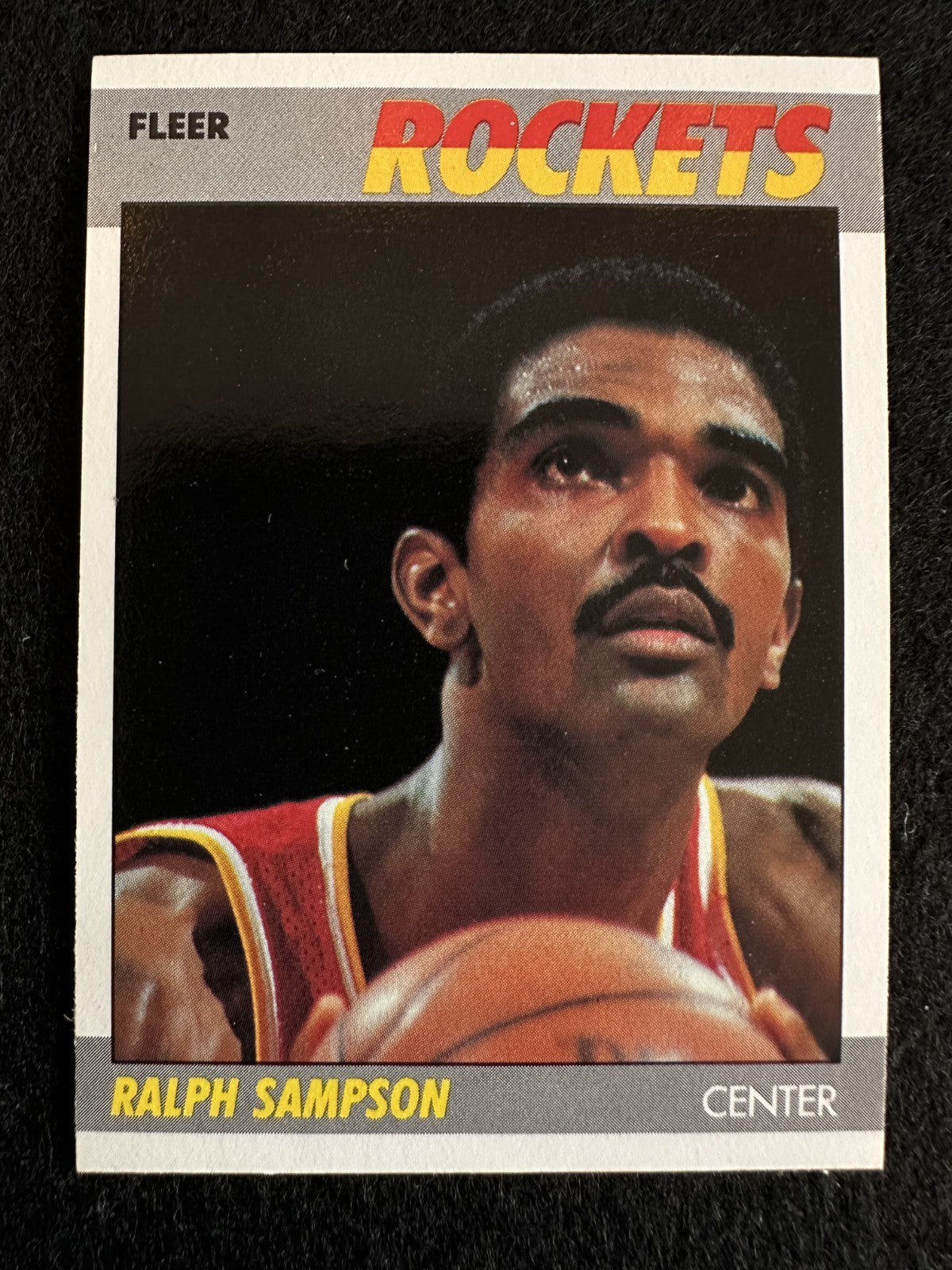 1987-88 Fleer Ralph Sampson (#95) NM Rockets Twin Towers Era ^GRUMPYBUCK^