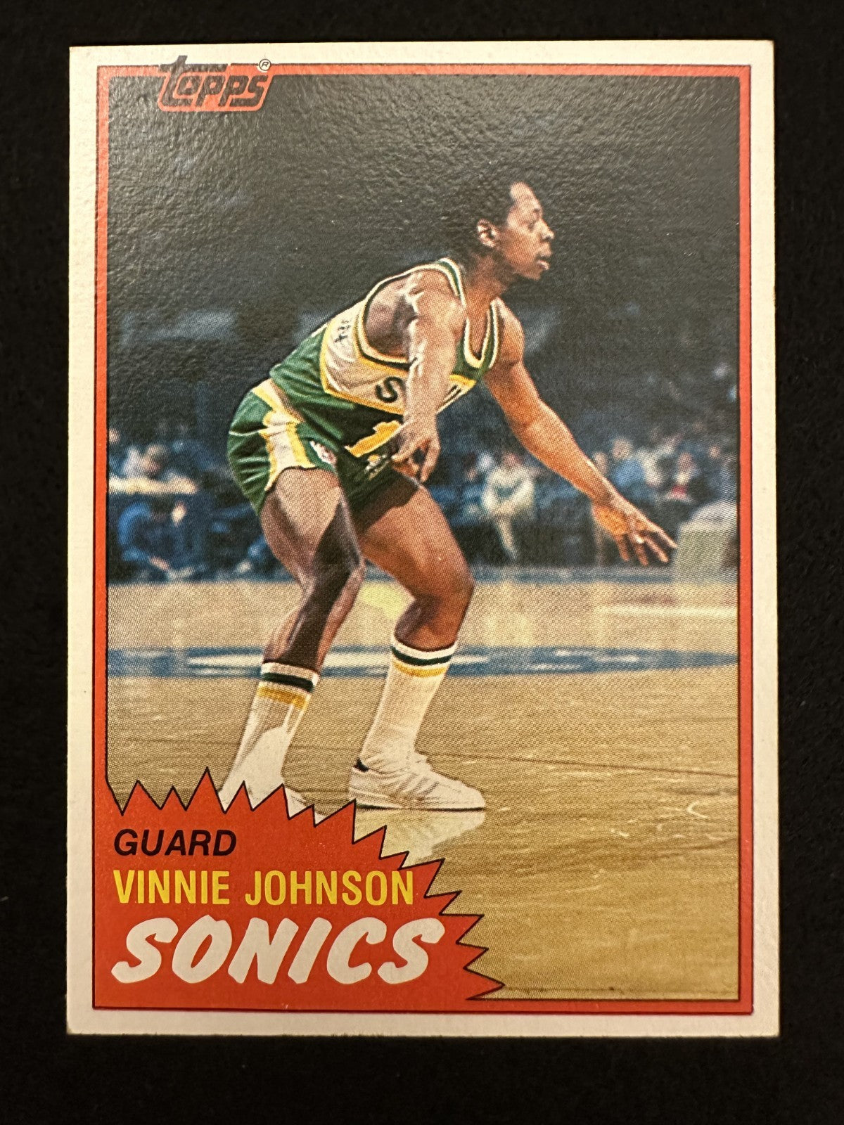 1981–82 Topps Vinnie Johnson (#99W) EX Rookie Card, “Microwave” ^GRUMPYBUCK^