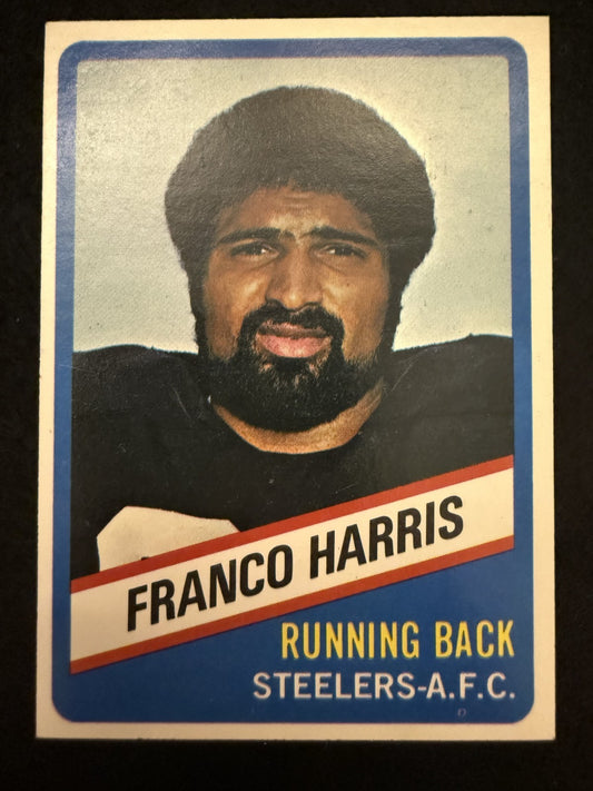 1976 Wonder Bread All-Star Series Franco Harris (#3) EX HOFer ^GRUMPYBUCK^