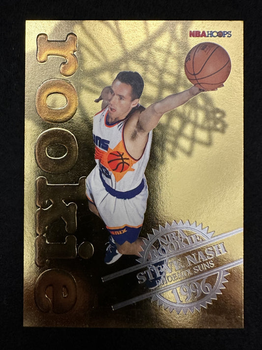 1996-97 Hoops Steve Nash (#21) NM Rookie Card, HOFer, Mavs/Suns ^GRUMPYBUCK^