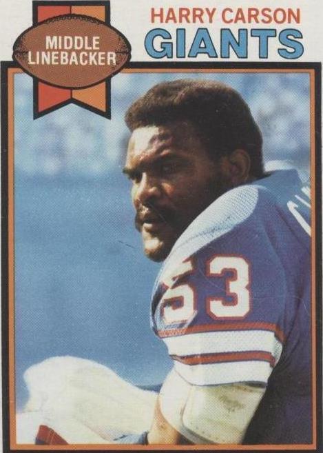 1979 Topps Harry Carson (#515) NM HOFer, Giants Great SB Champ ^GRUMPYBUCK^