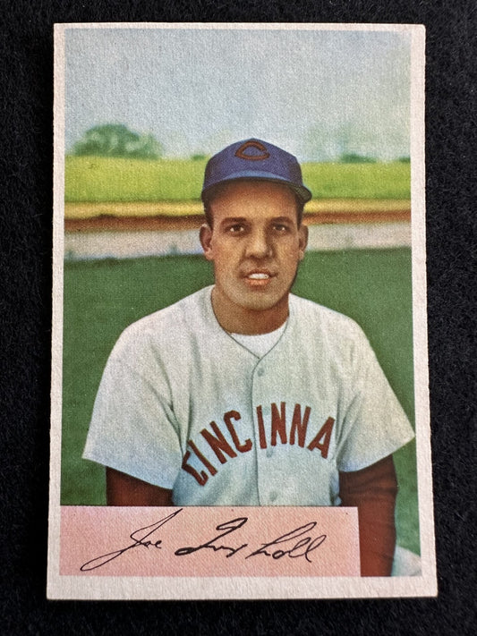 1954 Bowman Joe Nuxhall (#76) EX Teen Phenom, Broadcasting Great ^GRUMPYBUCK^