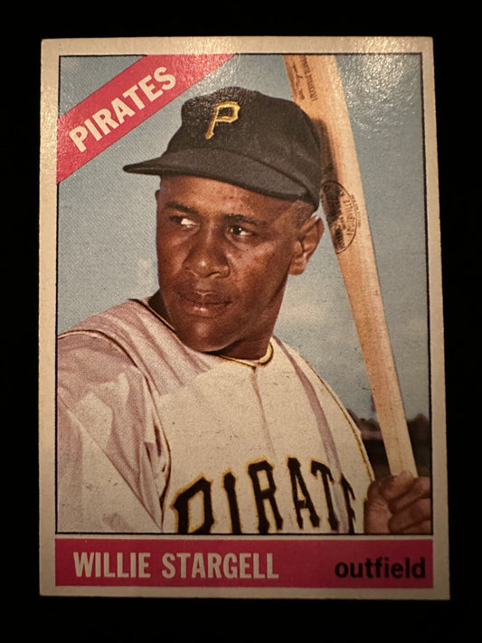 1966 Topps Willie Stargell (#255) NM HOFer, WS Champ, Pirates Great ^GRUMPYBUCK^