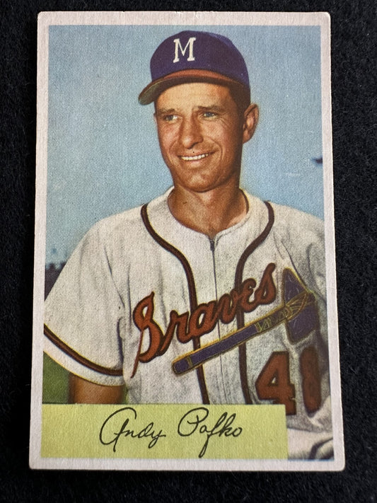 1954 Bowman Andy Pafko (#112) EX All-Star Slugger, Vintage Classic ^GRUMPYBUCK^