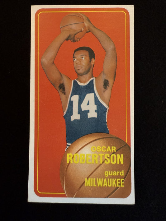1970-71 Topps Oscar Robertson (#100) EX HOFer, Triple-Double Great ^GRUMPYBUCK^