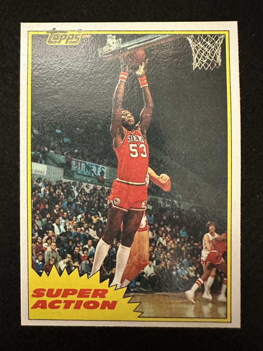 1981-82 Topps Darryl Dawkins (#103E) NM “Chocolate Thunder” Legend ^GRUMPYBUCK^