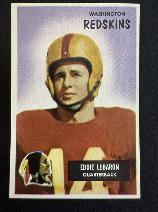1955 Bowman Eddie LeBaron (#26) EX Washington QB, Future Cowboy ^GRUMPYBUCK^