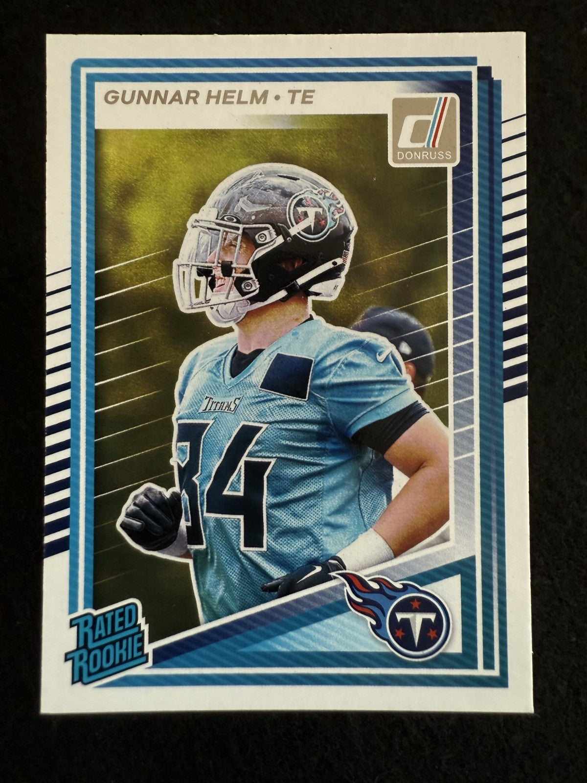 2025 Panini Donruss Rated Rookie Gunnar Helm (#371) NM Rookie Card ^GRUMPYBUCK^