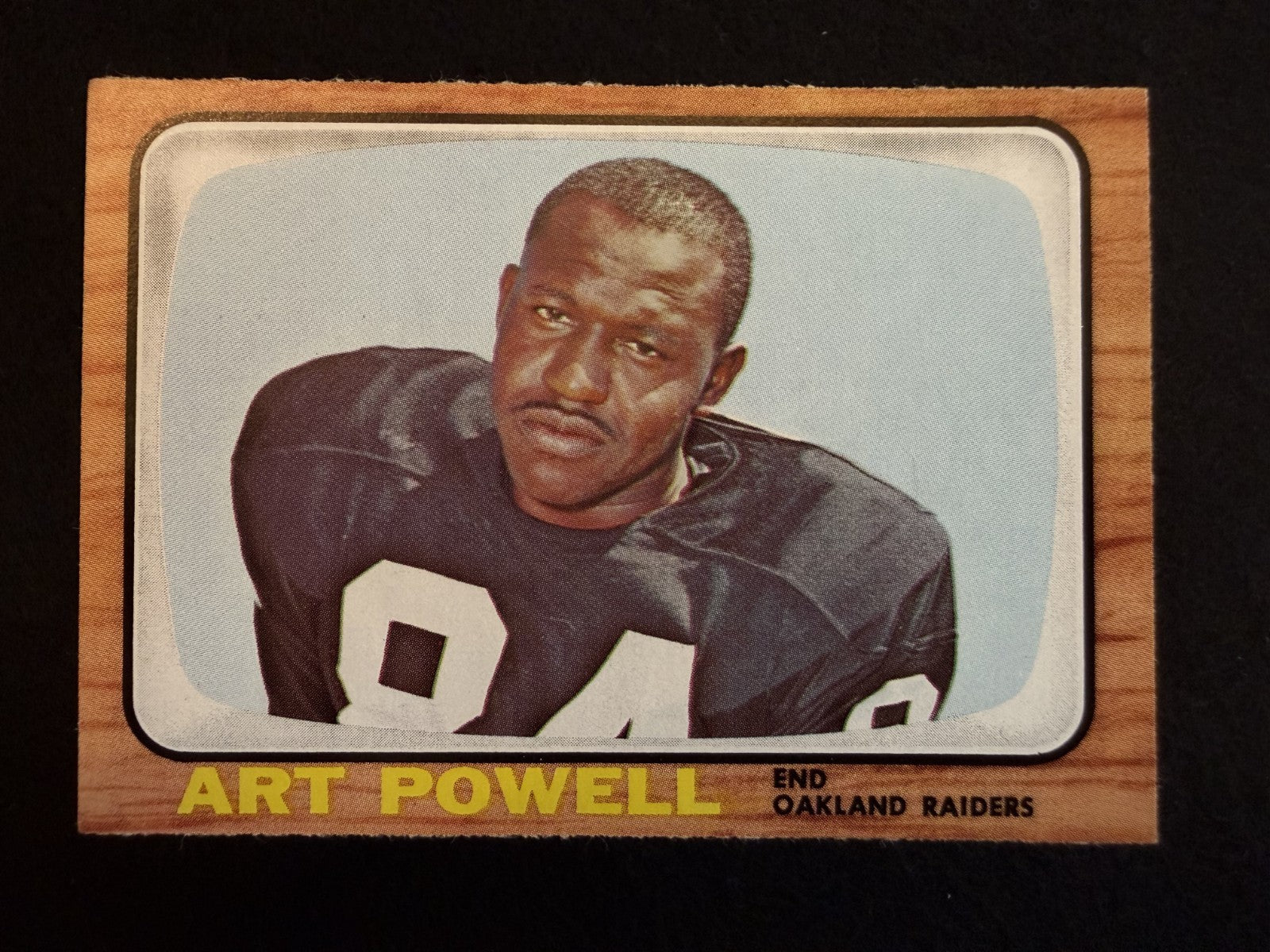 1966 Topps Art Powell (#116) NM Remarkable Condition, Raiders Great ^GRUMPYBUCK^