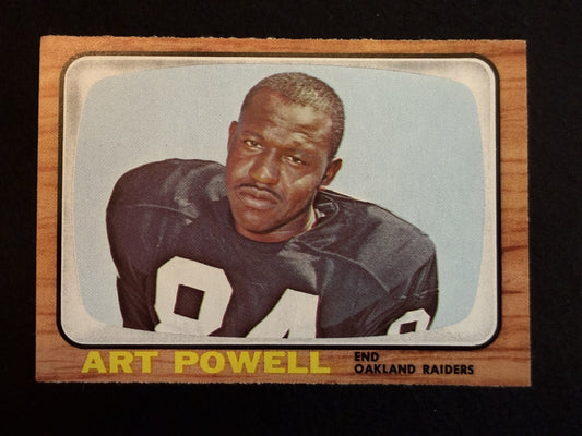 1966 Topps Art Powell (#116) NM Remarkable Condition, Raiders Great ^GRUMPYBUCK^