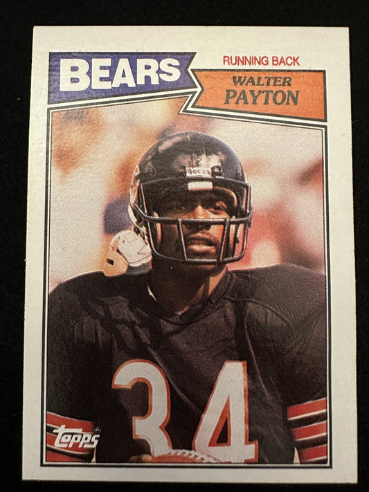 1987 Topps Walter Payton (#46) NM HOFer, Sweetness, Bears Great ^GRUMPYBUCK^