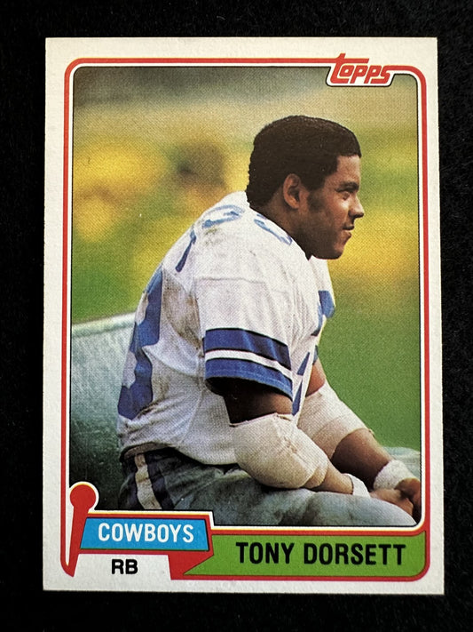 1981 Topps Tony Dorsett (#500) NM HOFer, Heisman Winner ^GRUMPYBUCK^