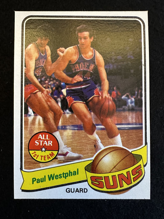 1979-80 Topps Paul Westphal (#30) NM All-Star Guard, Suns Leader ^GRUMPYBUCK^