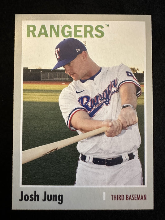 2024 Topps Josh Jung (#107) MINT Rangers Third Baseman, Rising Star ^GRUMPYBUCK^
