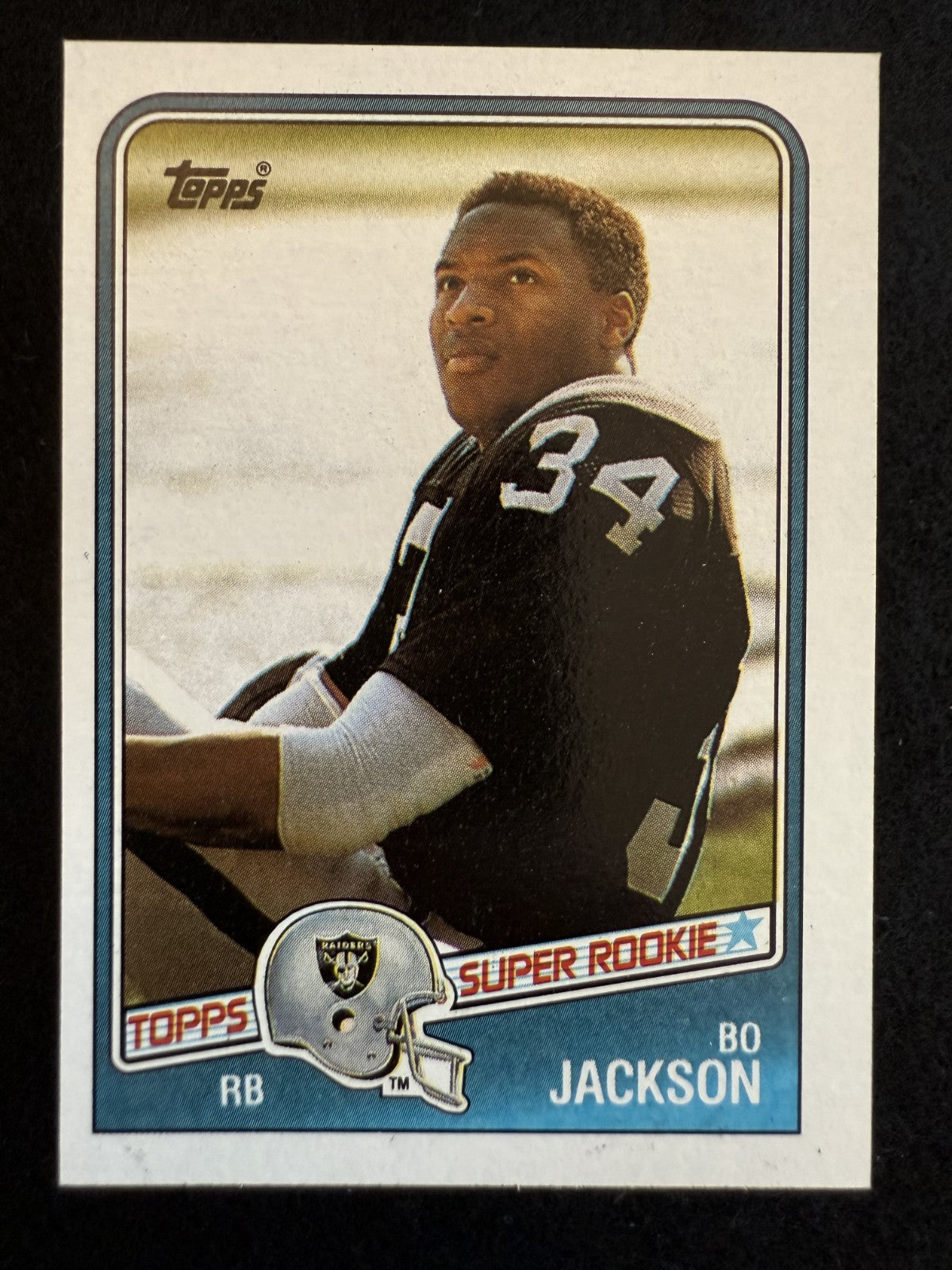 1988 Topps Bo Jackson (#327) NM Rookie Card, 2-Sport Star ^GRUMPYBUCK^