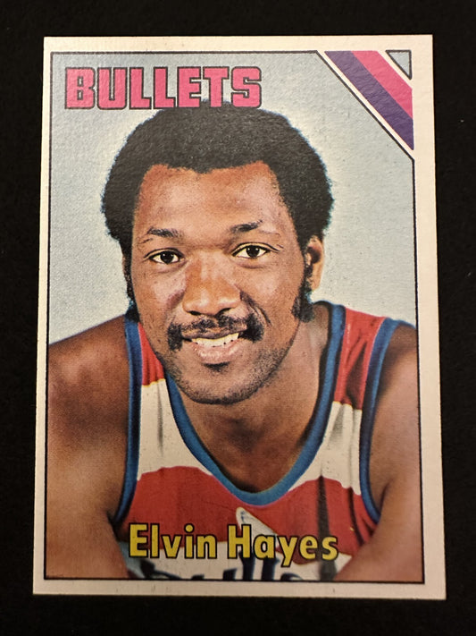 1975–76 Topps Elvin Hayes (#60) NM HOFer, NBA Champ ^GRUMPYBUCK^