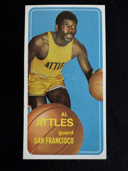 1970-71 Topps Al Attles (#59) EX HOFer, Warriors Great ^GRUMPYBUCK^