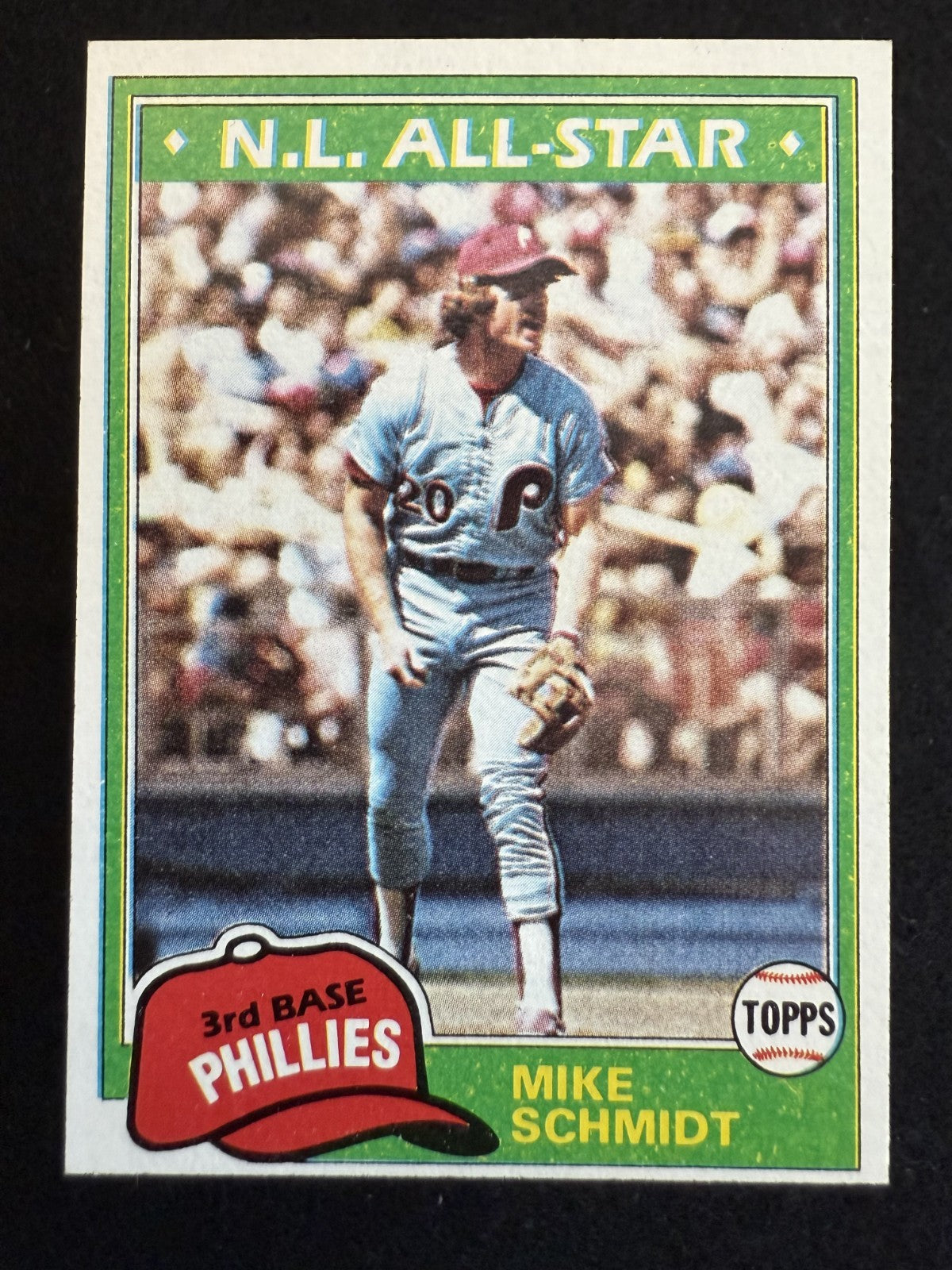 1981 Topps Mike Schmidt (#540) EX HOFer, Phillies Great ^GRUMPYBUCK^