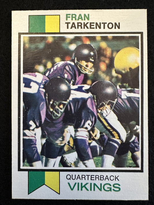 1973 Topps Fran Tarkenton (#60) EX HOFer, Vikings QB ^GRUMPYBUCK^