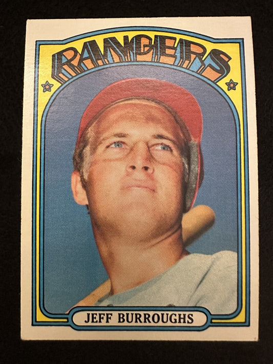 1972 Topps Jeff Burroughs (#191) NM Rookie Card, AL MVP ^GRUMPYBUCK^