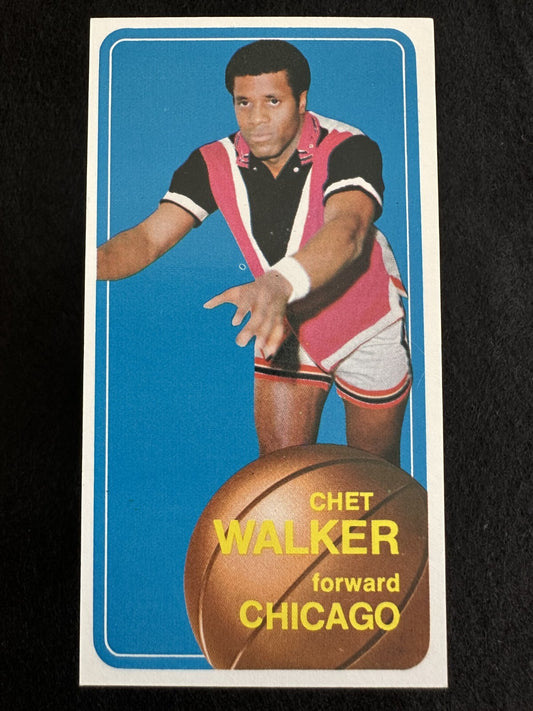 1970–71 Topps Chet Walker (#60) NM HOFer, NBA Champ ^GRUMPYBUCK^