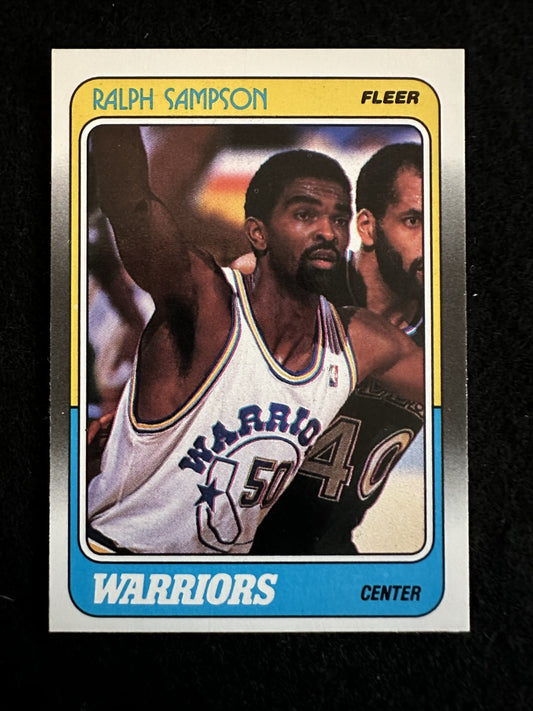 1988–89 Fleer Ralph Sampson (#49) NM HOF, Dominant Big Man ^GRUMPYBUCK^