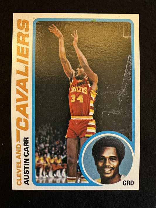 1978-79 Topps Austin Carr (#9) NM Notre Dame Legend, Cavs Star ^GRUMPYBUCK^