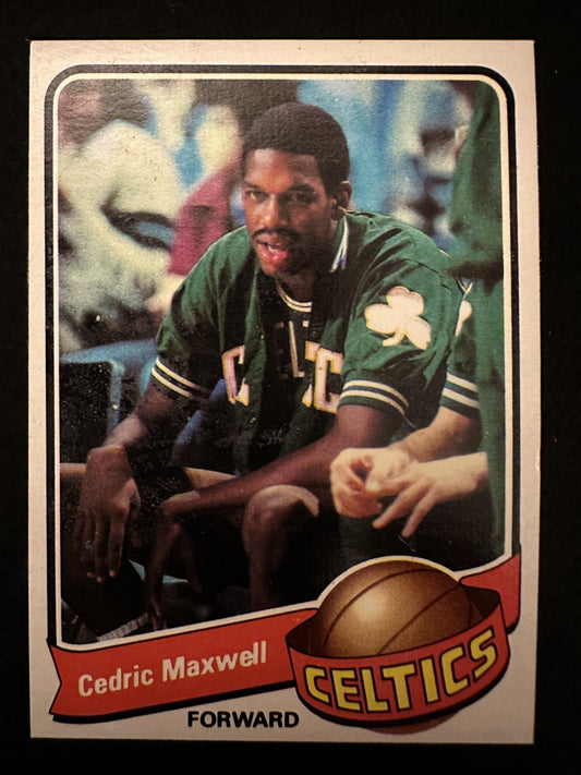 1979-80 Topps Cedric Maxwell (#23) NM Celtics Great, Finals MVP ^GRUMPYBUCK^