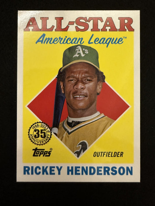 2023 Topps Series 2 Rickey Henderson (#88AS-32) MINT All-Star ^GRUMPYBUCK^