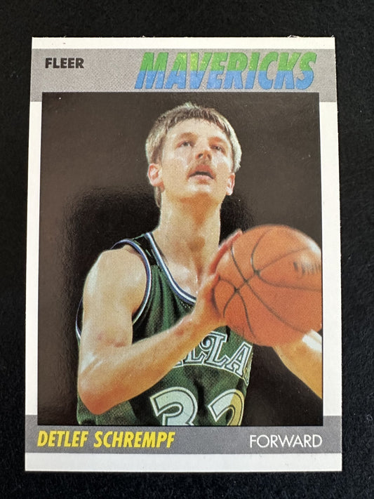 1987–88 Fleer Detlef Schrempf (#97) MT All Star, Rookie Card ^GRUMPYBUCK^