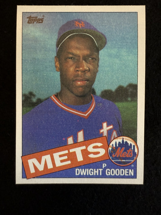 1985 Topps Dwight Gooden (#620) NM Rookie Card, Mets Phenom ^GRUMPYBUCK^