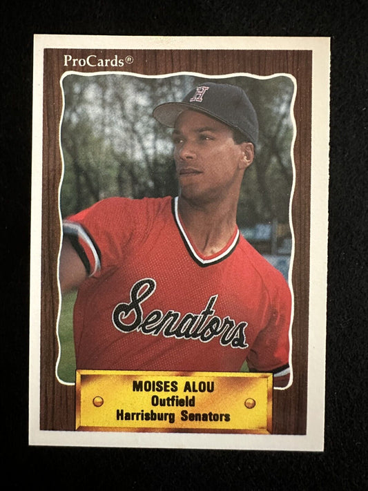1990 ProCards Moises Alou (#1204) Rookie Card, Minor Leagues ^GRUMPYBUCK^