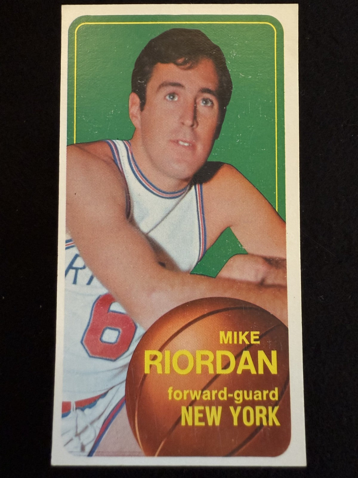 1970-71 Topps Mike Riordan (#26) EX Rookie Card, NBA Champ ^GRUMPYBUCK^