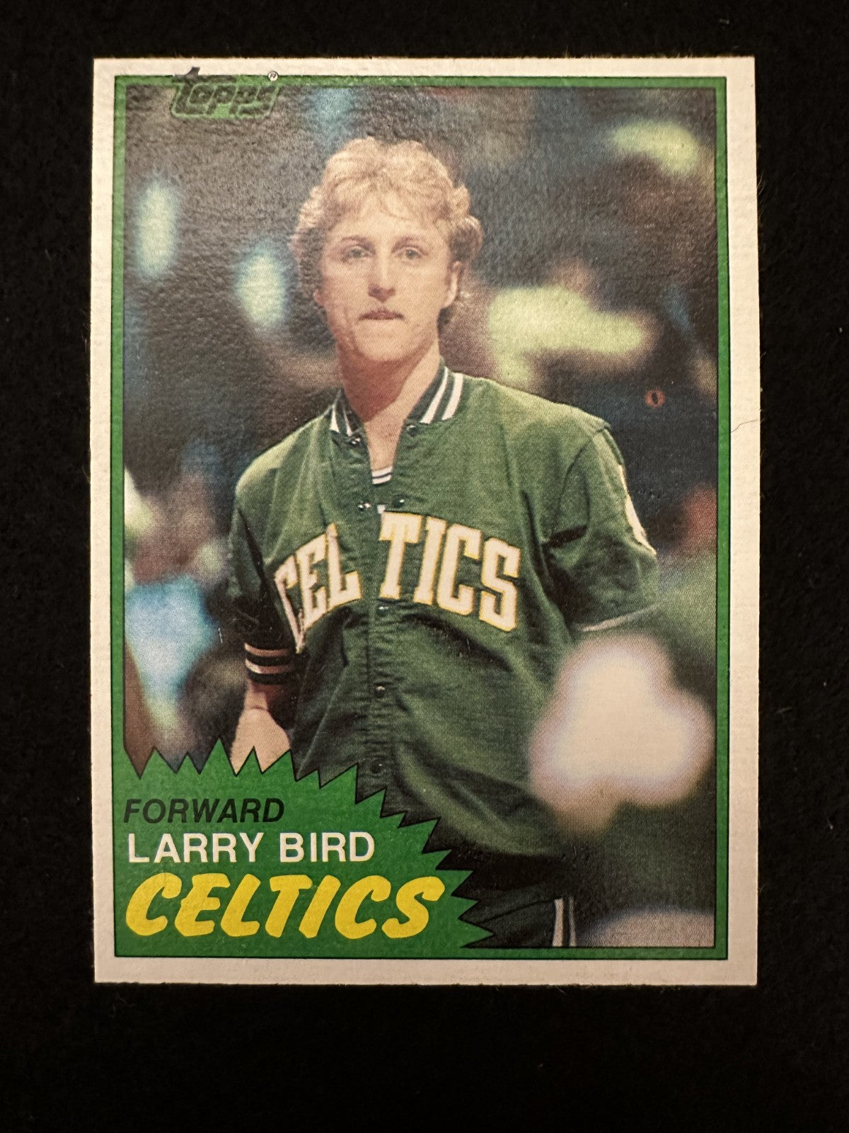1981-82 Topps Larry Bird (#4) NM HOFer, Celtics Great, Fresh Pull ^GRUMPYBUCK^