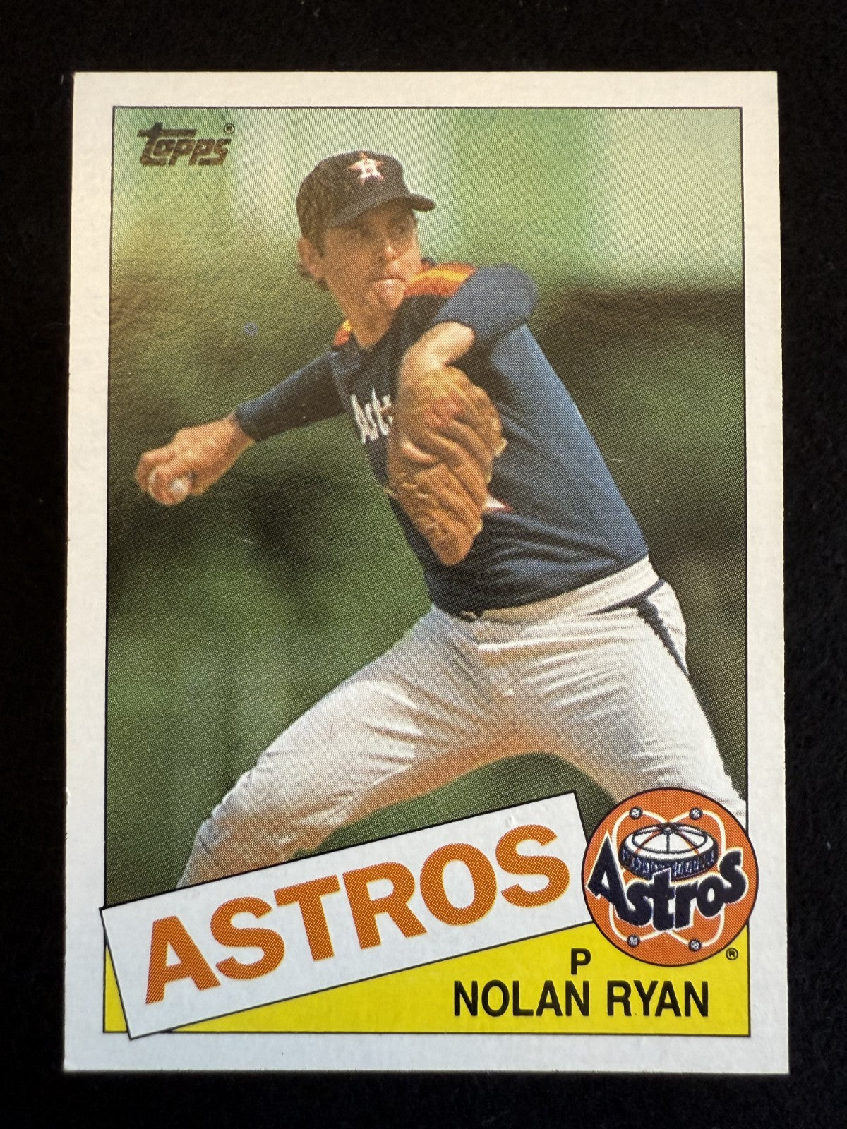 1985 Topps Nolan Ryan (#760) NM HOFer, Ryan Express, K King ^GRUMPYBUCK^