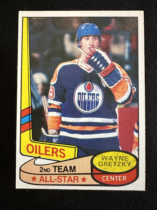 1980–81 Topps Wayne Gretzky (#87) NM HOF, The Great One ^GRUMPYBUCK